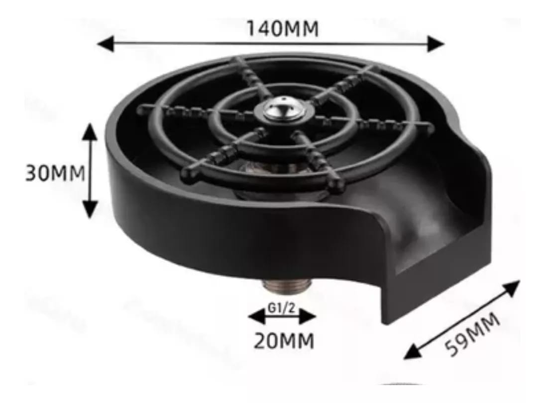 Limpiador automático de vasos