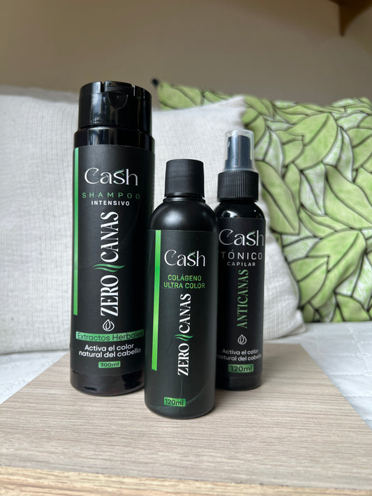 KIT ZERO CANAS – TRATAMIENTO COMPLETO PARA CUBRIR LAS CANAS Y ACTIVAR EL COLOR NATURAL